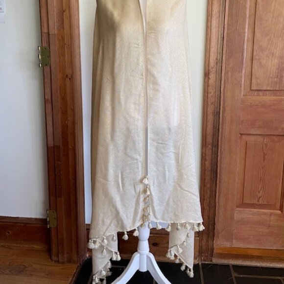 LILLY PULITZER Lana Almond Fringe Scarf Wrap - Picture 6 of 16